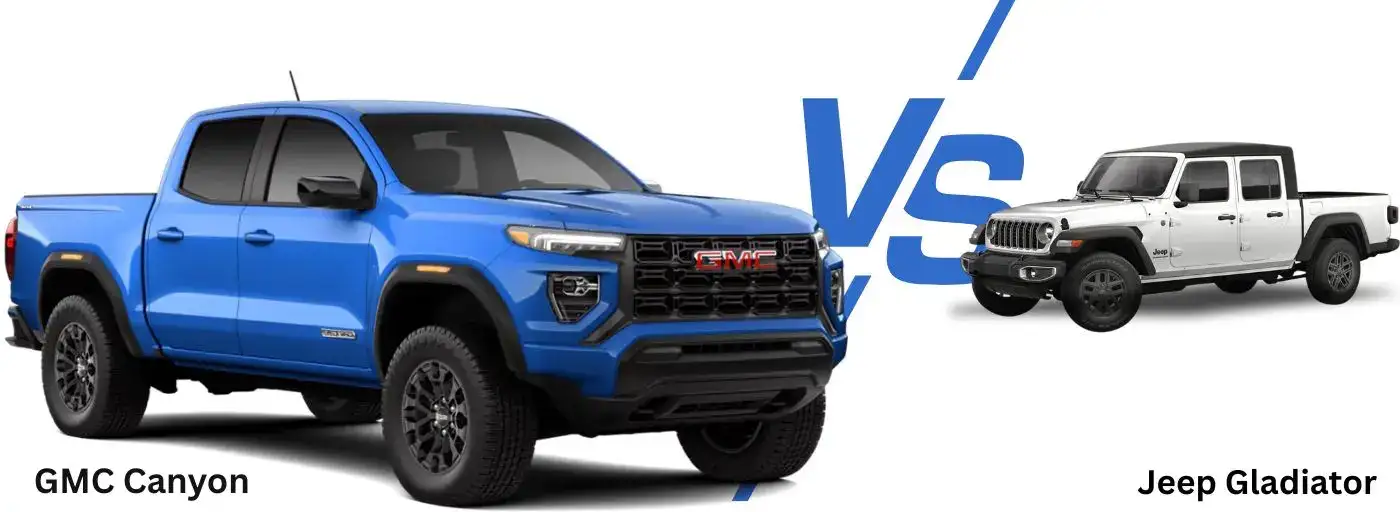 c2026 GMC Canyon vs Jeep Gladiator