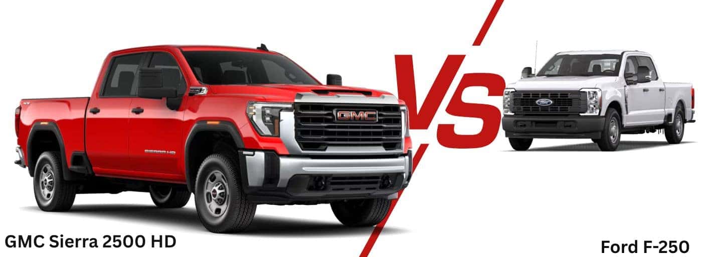 2026 GMC Sierra 2500 HD vs Ford F 250 Super Duty
