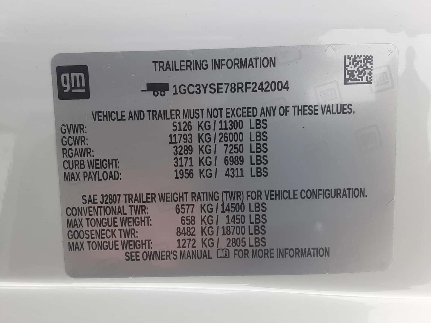 The Detailed Trailering Information Of The Strong GMC Sierra 1500