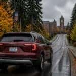 2026 GMC Terrain driving toward Green River College on Lea Hill in Auburn, WA