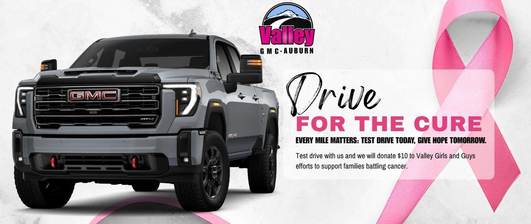 Valley GMC October New Truck Sales Event in Auburn, WA, featuring low monthly lease payment specials and limited-time offers on new GMC Sierra 1500 and HD trucks.