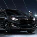 2020 Chevrolet Equinox driving in city at night