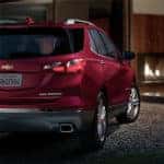 2020 Chevrolet Equinox red rear view