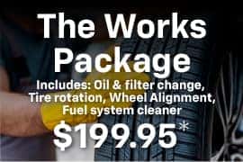 The Works Package - Only $199.95