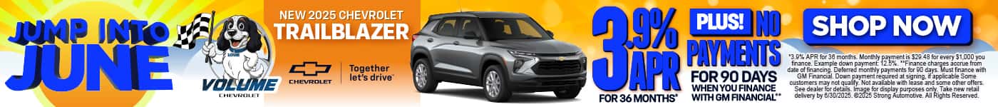 New 2025 Chevrolet Trailblazer 