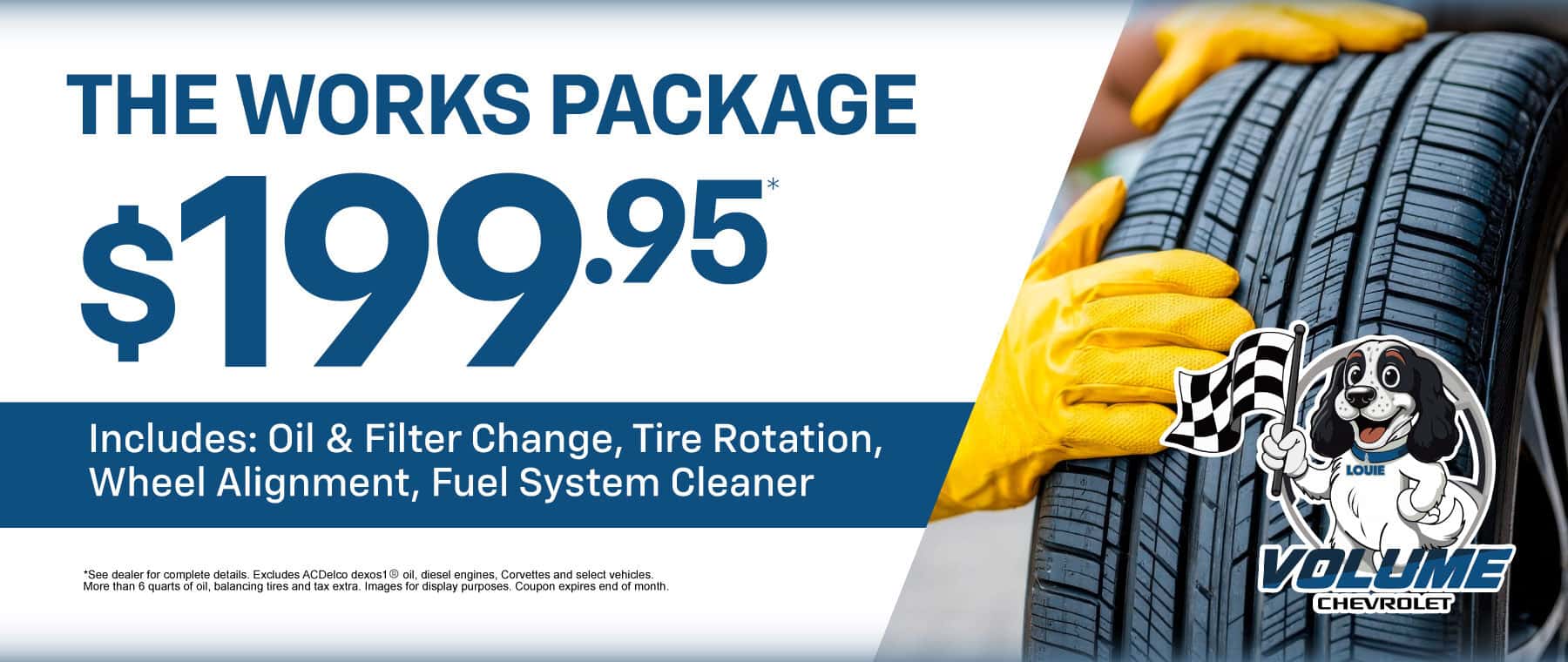 Works Service Package Only $199.95