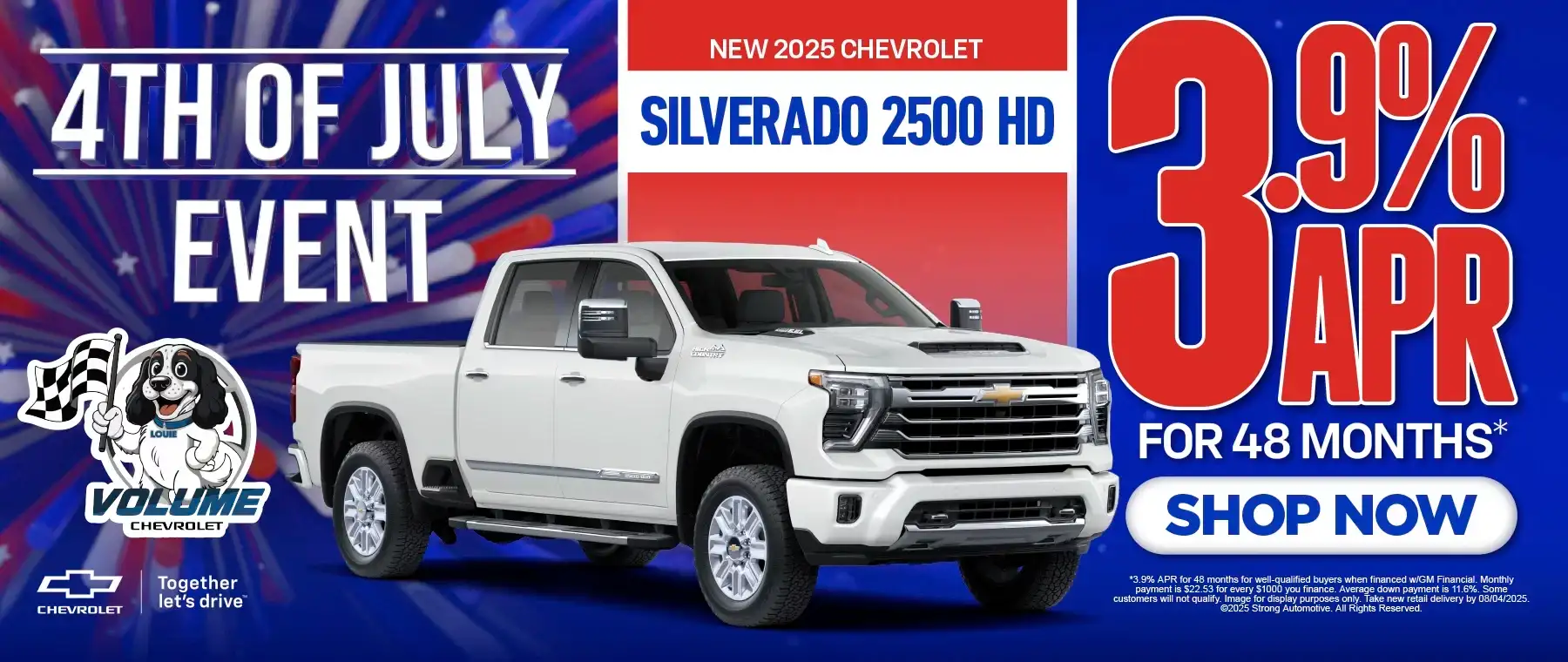 New 2025 Chevrolet Silverado 2500 HD 3.9% APR FOR 48 MOS*
