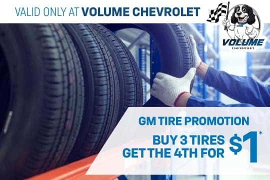 Buy 3 Tires Get The 4th for \$1\*