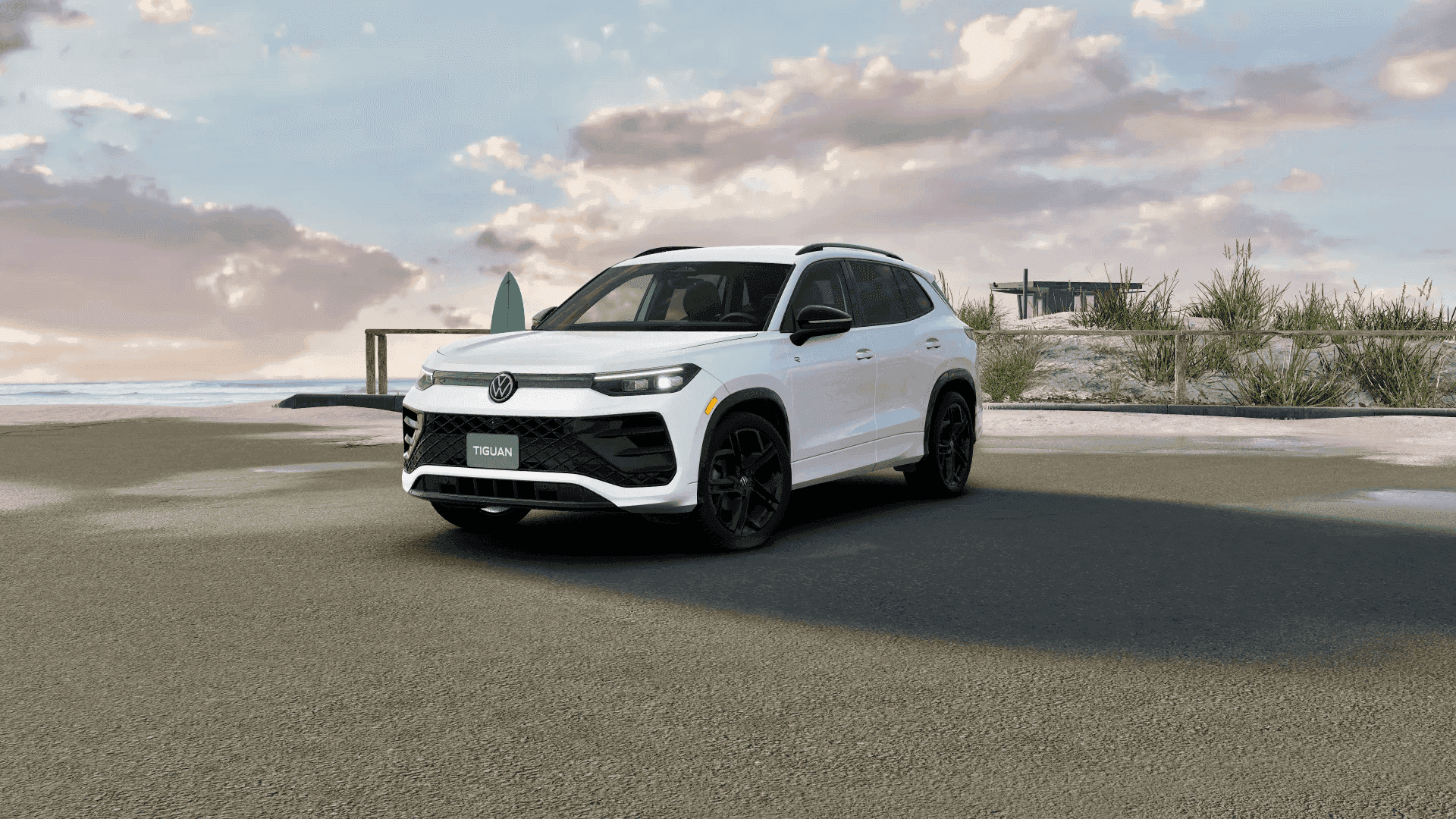 Volkswagen Tiguan ホワイト SUV Volkswagen Tiguan | Volkswagen of Quad Cities