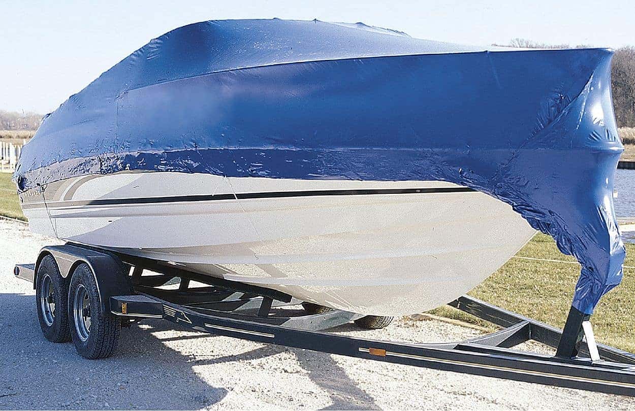 Tarps vs Shrink Wrap: Which one to Choose for a Boat Cover?