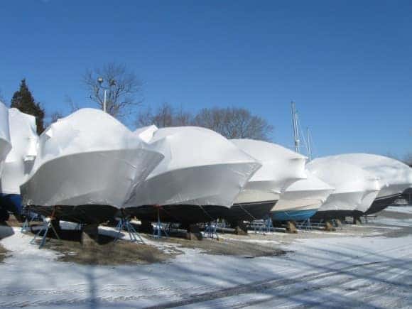 should you shrink wrap your own boat? westshore marine