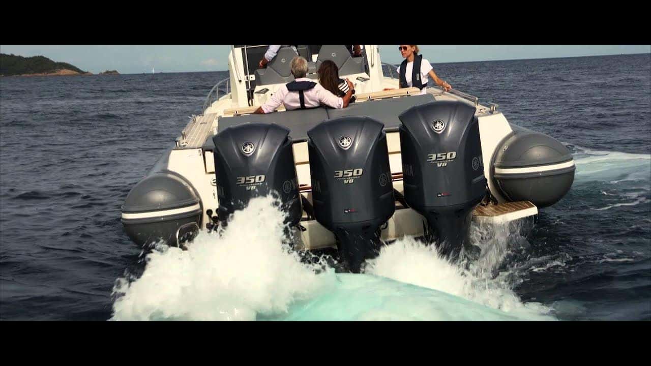 Outboard Engine Fishing Boats Power Engine Fast Speed Boats Work