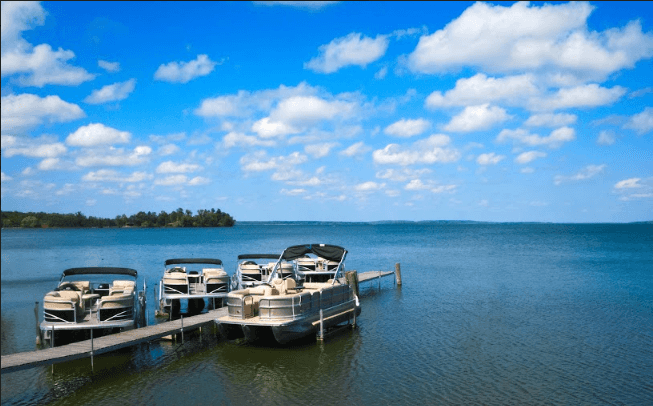 Pontoon Enclosures So who's ready for a longer boating season