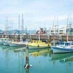 different fishing boats