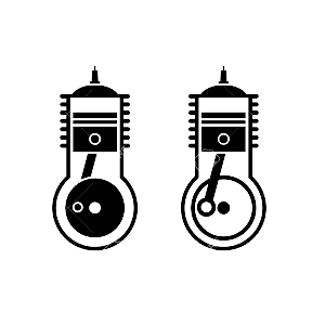 two-Stroke Icon