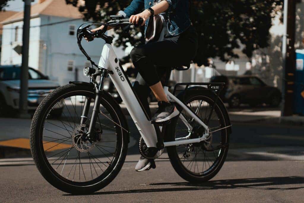 with a single charge, an e-bike can go 22-50 miles