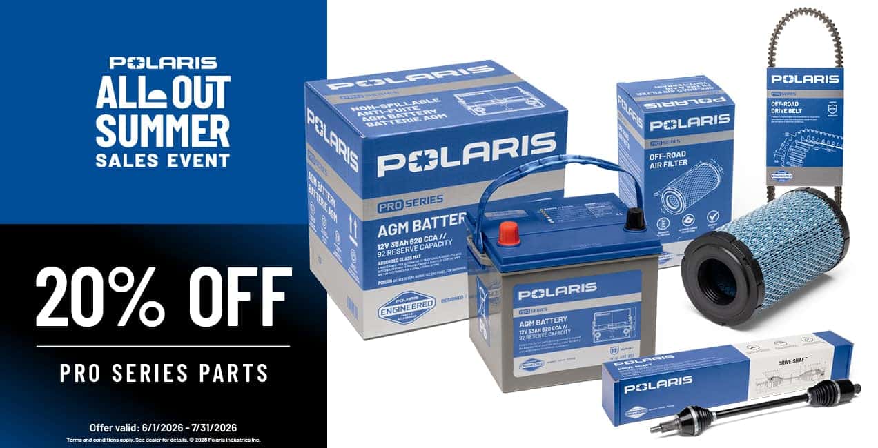 Polaris Summer Parts Promo