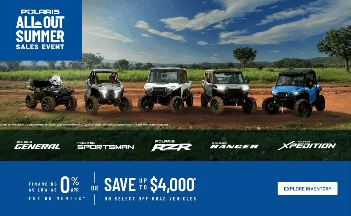 POLARIS ALL OUT SUMMER PROMO